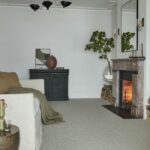 Textured Wool Devonian in Greenway Room Set