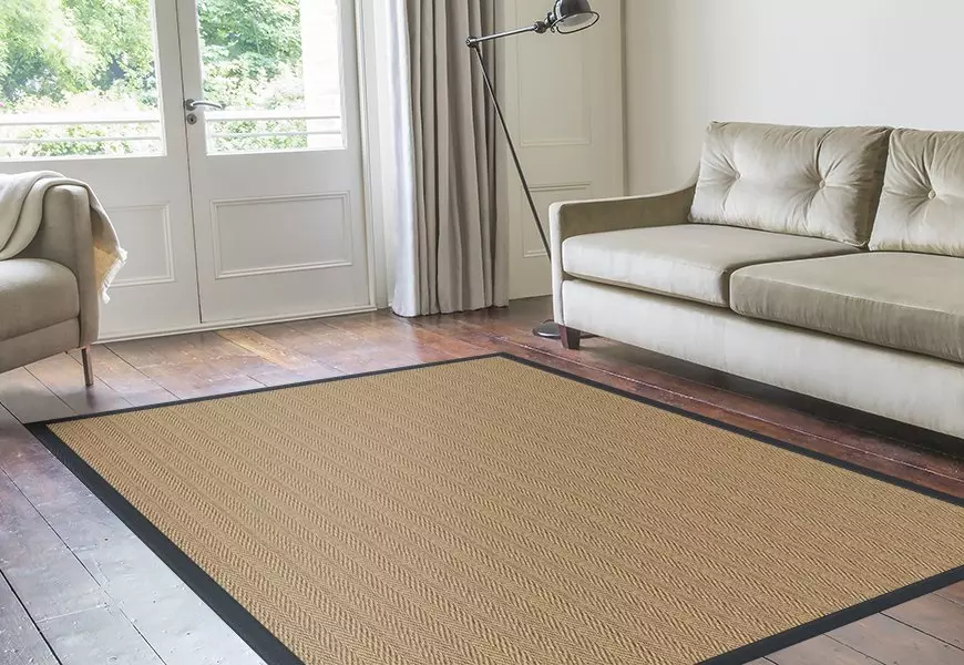 Danii Seagrass Herringbone Rug