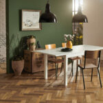 Goodrich Smoked Oak Parquet Flooring