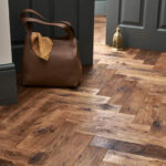 Goodrich Spiced Oak Herringbone Engineerered Wood Floors