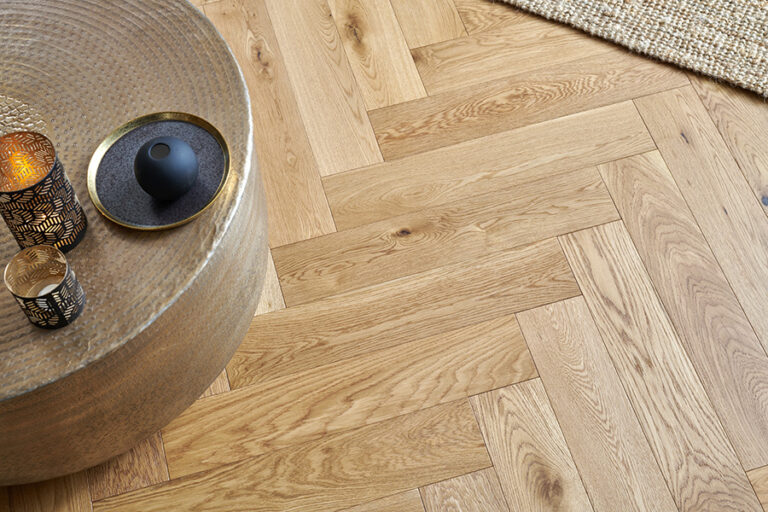 Highclere Natural Oak Woodpecker Engineered Wood Flooring