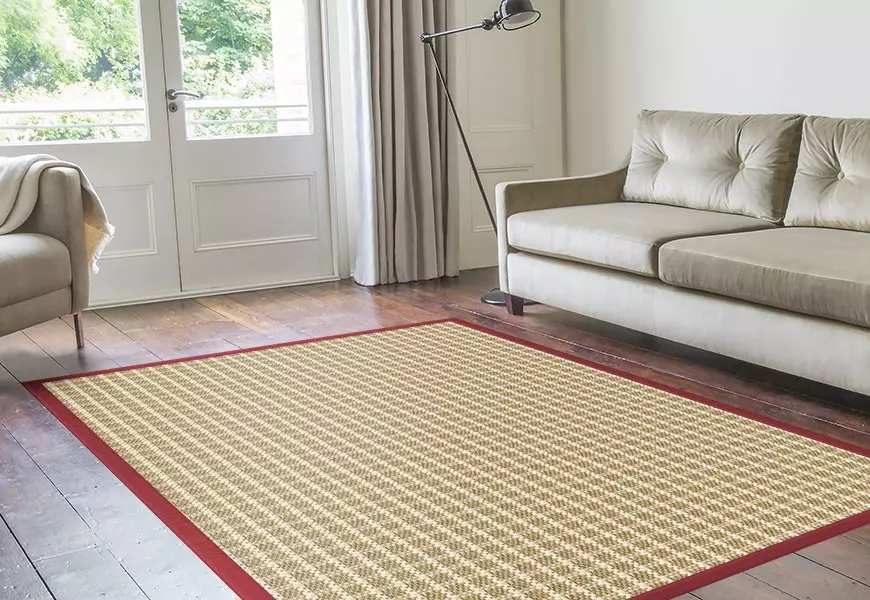 Jerry Woosie Check Rug