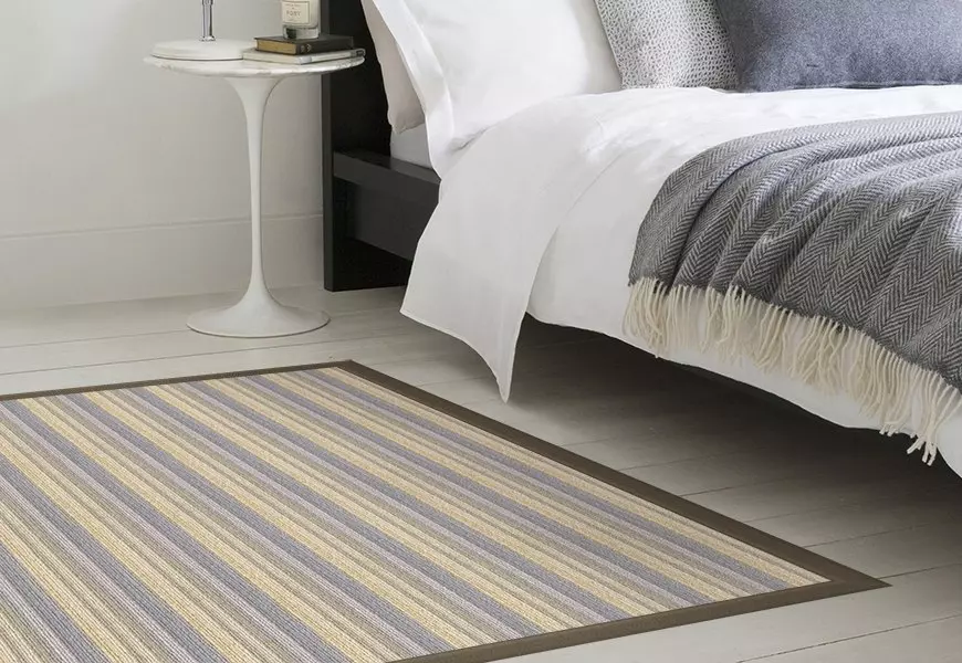 Kato Striped Wool Rug Rugs By Alternative Flooring