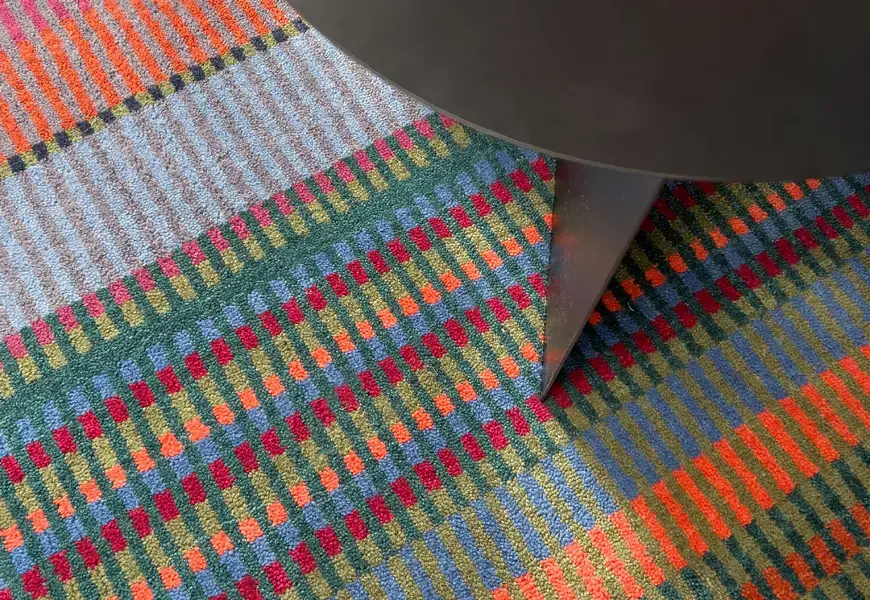 Margo Selby Oare A Colourful Rug