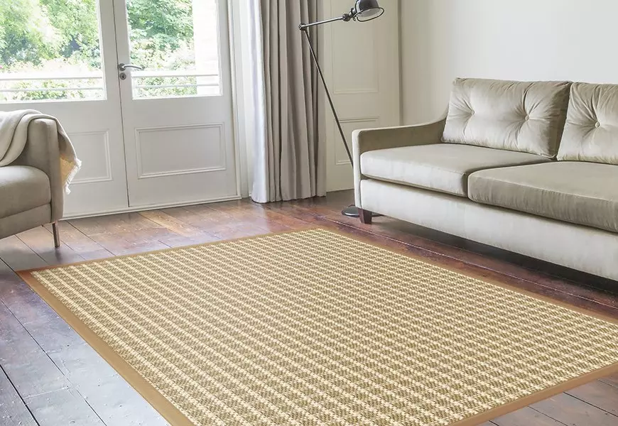 Teo Woosie Rug Living Room