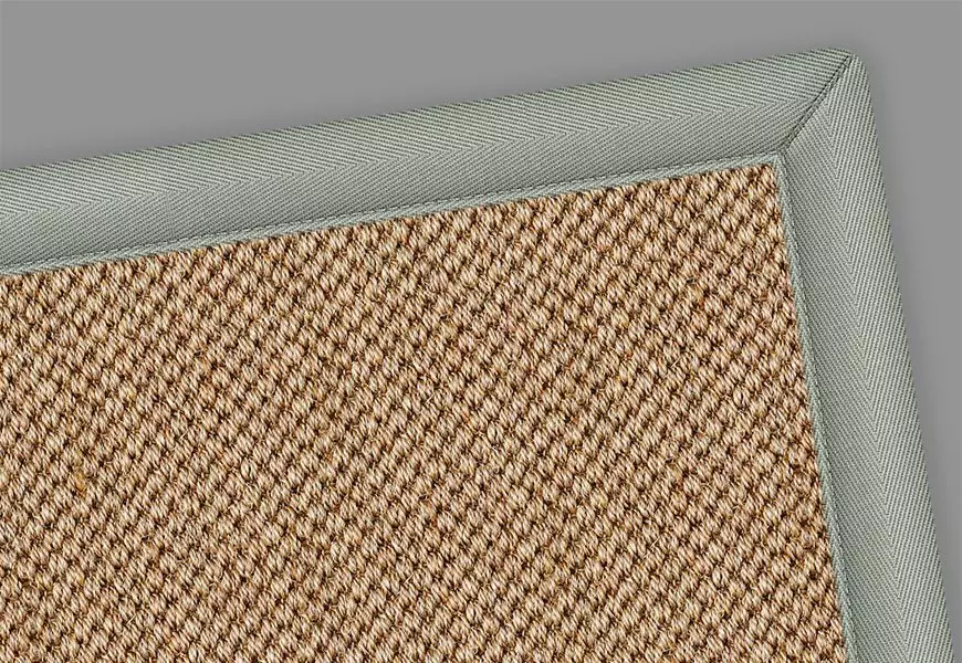 Tony Sisal Rug Eggshell Border