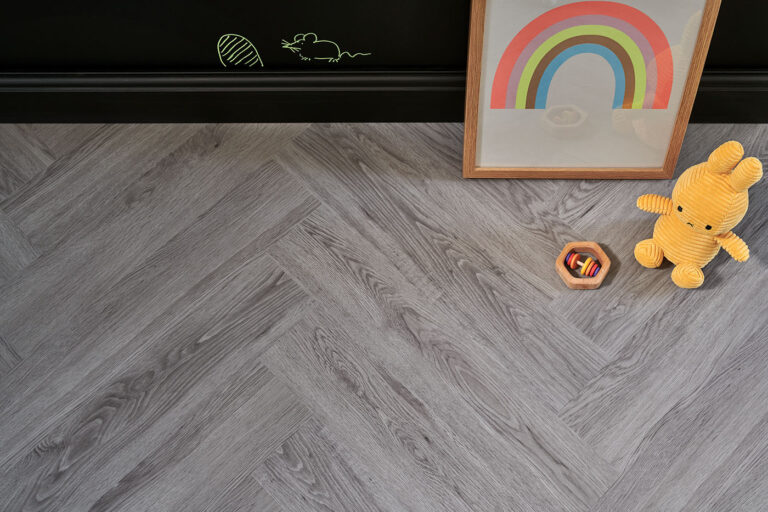 Brecon Whisper Oak Herringbone LVT