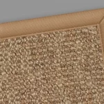 Colin Jute Rug Brown Border