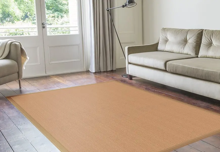 Tobutt Jute Rug For Living Rooms